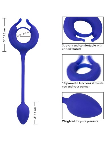 ADMIRAL - ANELLO PER CAZZO PESATO BLU