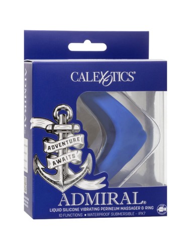 ADMIRAL - MASSAGGIATORE PERINEO BLU