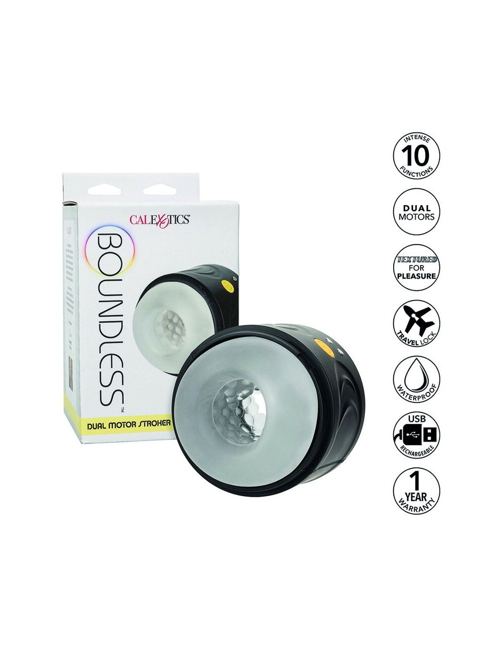 CALIFORNIA EXOTICS - BOUNDLESS STROKER A DOPPIO MOTORE