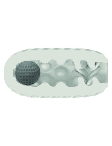 CALIFORNIA EXOTICS - BOUNDLESS SFERA SQUISHY REVERSIBILE GIALLA