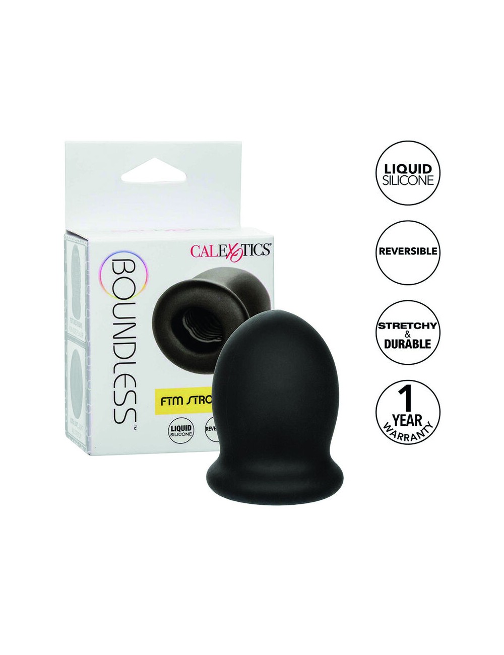 CALIFORNIA EXOTICS - BOUNDLESS FTM STROKER REVERSIBILE 5CM