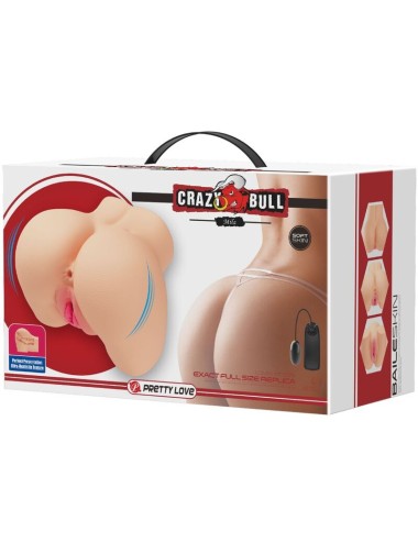 CRAZY BULL - VIBRATORE MILA PER VAGINA E ANO REALISTICO