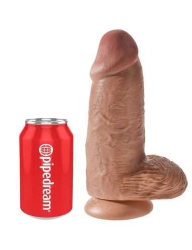 KING COCK - PENE REALISTICO CHUBBY 23 CM CARAMEL