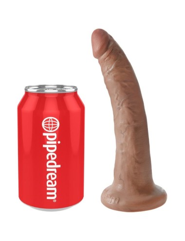 KING COCK - PENE REALISTICO 17.5 CM CARAMEL