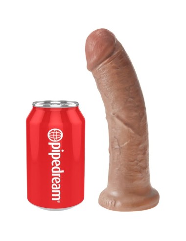 KING COCK - PENE REALISTICO 19.5 CM CARAMEL