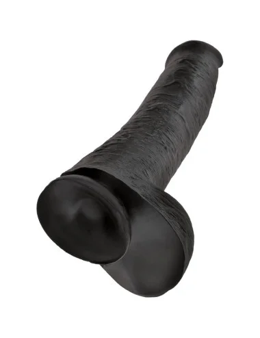 KING COCK - PENE REALISTICO CON SFERE 34.2 CM NERO