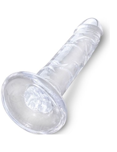 KING COCK - CLEAR PENE REALISTICO 15.5 CM TRASPARENTE