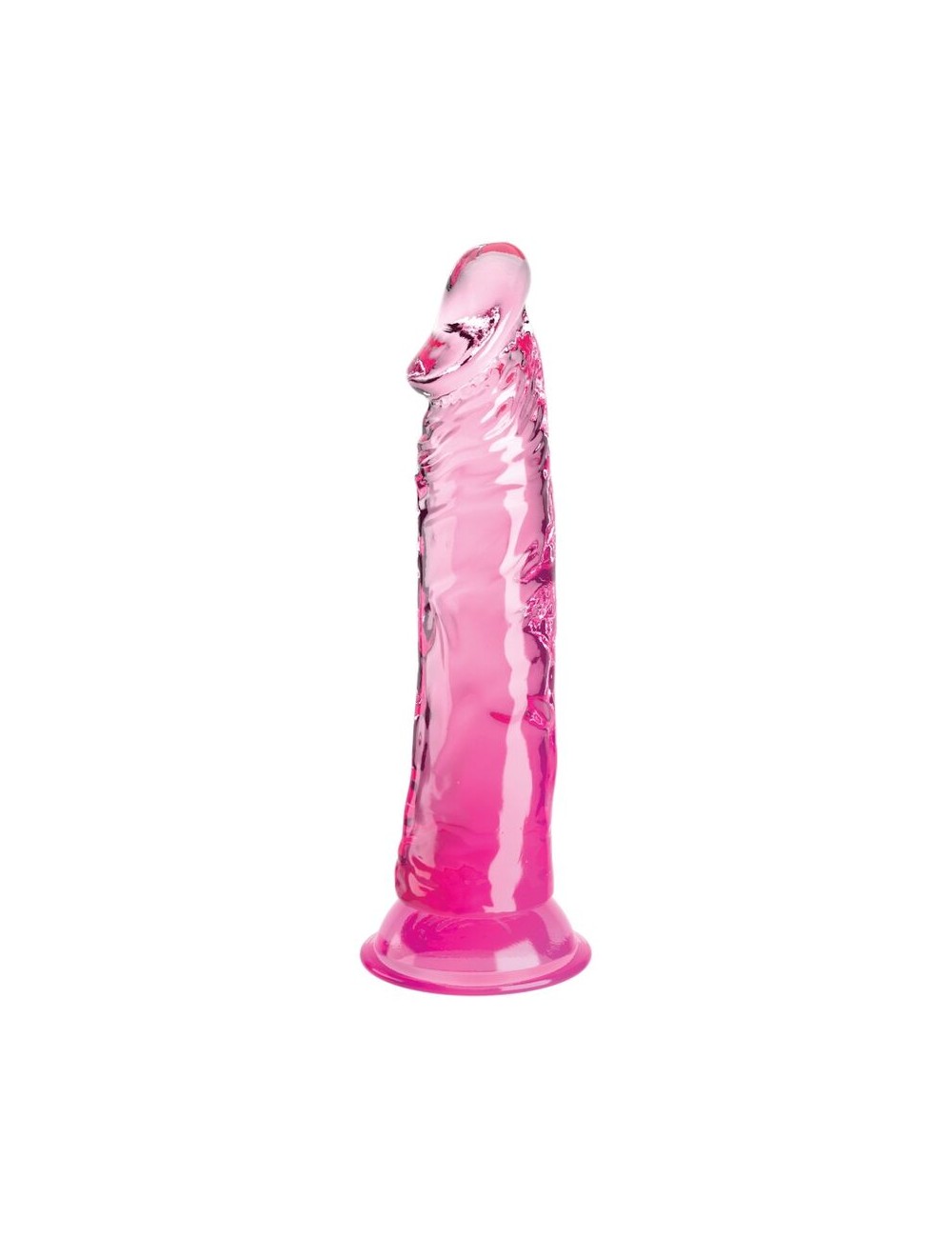 KING COCK - CLEAR PENE REALISTICO 19.7 CM ROSA