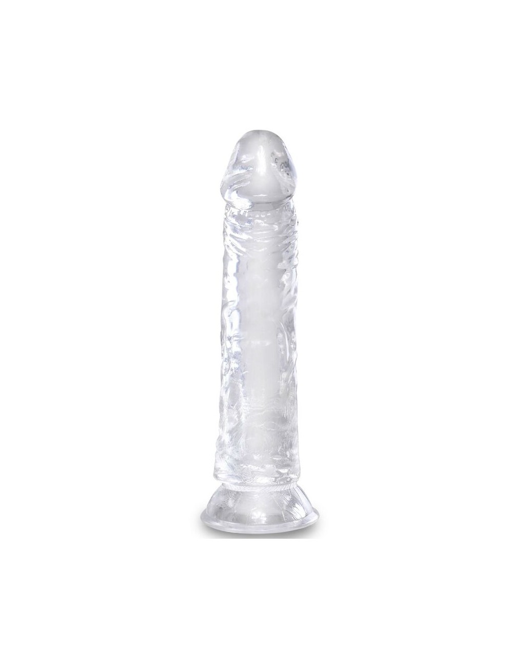 KING COCK - PENE REALISTICO CHIARO 19.7 CM TRASPARENTE