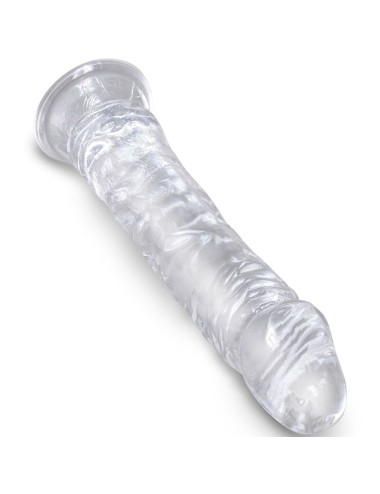 KING COCK - PENE REALISTICO CHIARO 19.7 CM TRASPARENTE