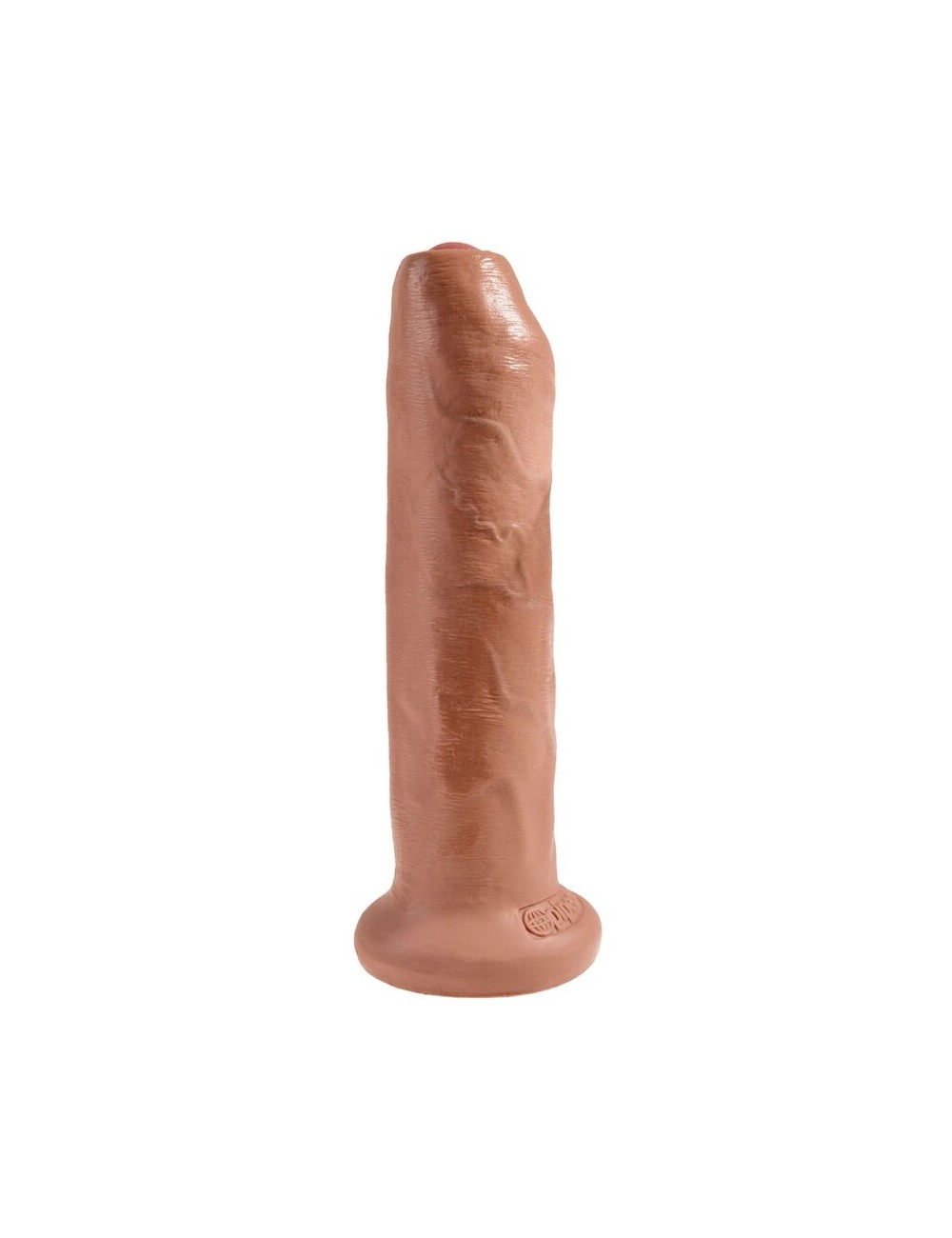 KING COCK - PENE REALISTICO NON TAGLIATO 17.8 CM CARAMELLO