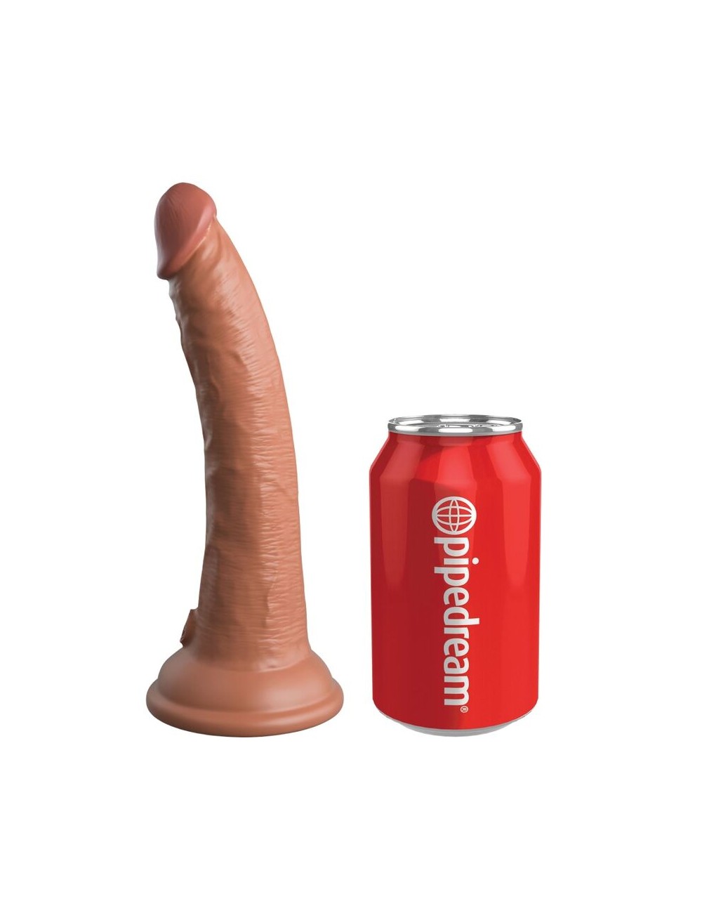 KING COCK - ELITE DILDO REALISTICO IN SILICONE 17.8 CM CARAMEL KING COCK - ELITE DILDO REALISTICO IN SILICONE 17.8 CM CARAMEL