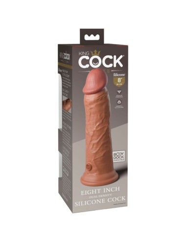 KING COCK - ELITE DILDO REALISTICO IN SILICONE 20.3 CM CARAMEL