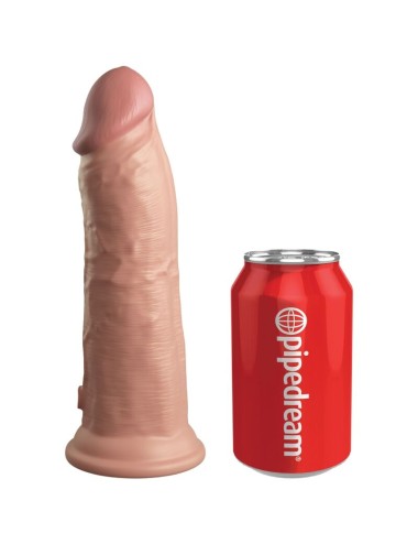 KING COCK - ELITE DILDO REALISTICO VIBRANTE E SILICONE 20.3 CM