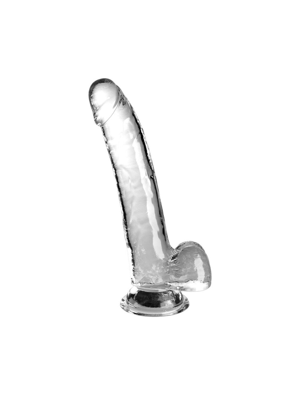 KING COCK - CLEAR DILDO CON TESTICOLI 20.3 CM TRASPARENTE KING COCK - CLEAR DILDO CON TESTICOLI 20.3 CM TRASPARENTE