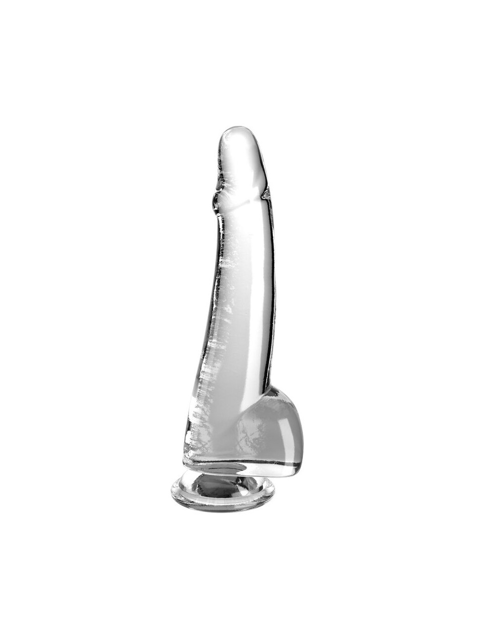 KING COCK - CLEAR DILDO CON TESTICOLI 19 CM TRASPARENTE KING COCK - CLEAR DILDO CON TESTICOLI 19 CM TRASPARENTE