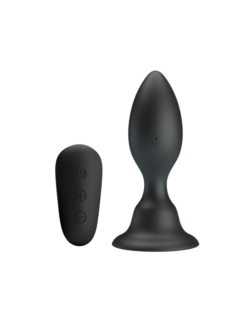 MR PLAY - PLUG ANALE CON TELECOMANDO VIBRAZIONE NERO MR PLAY - PLUG ANALE CON TELECOMANDO VIBRAZIONE NERO