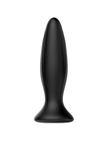 MR PLAY - PLUG ANALE VIBRATORE NERO RICARICABILE