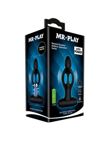 MR PLAY - PLUG ANALE IN SILICONE CON VIBRAZIONE
