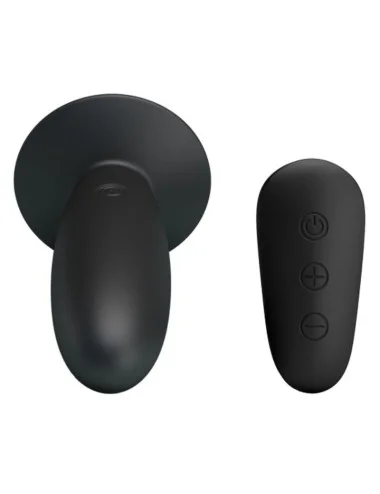 MR PLAY - PLUG ANALE CON TELECOMANDO VIBRAZIONE NERO