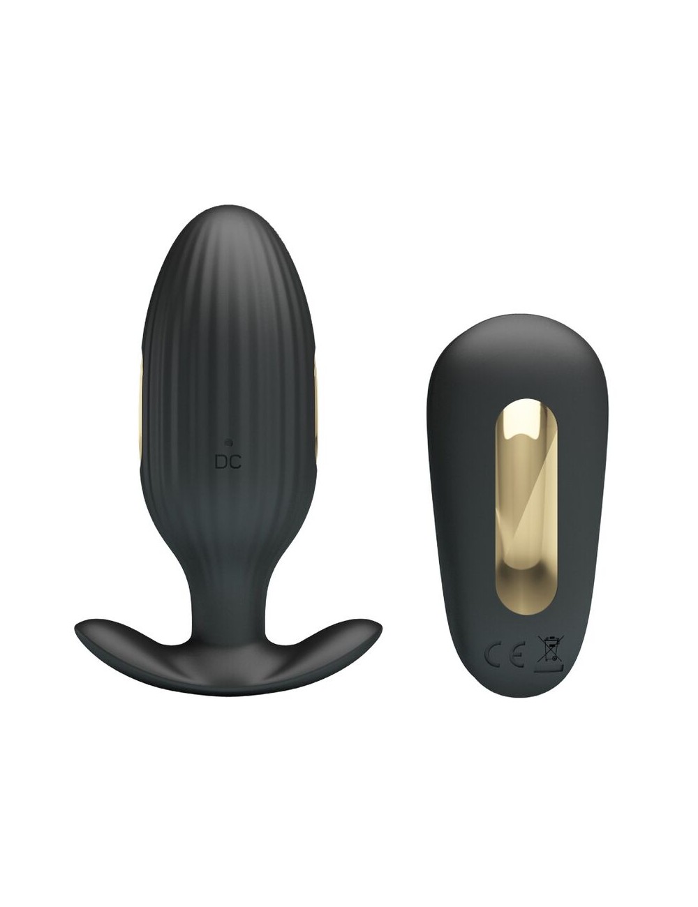 PRETTY LOVE - VIBRATORE ANALE RICARICABILE KELLY PLUG NERO PRETTY LOVE - VIBRATORE ANALE RICARICABILE KELLY PLUG NERO
