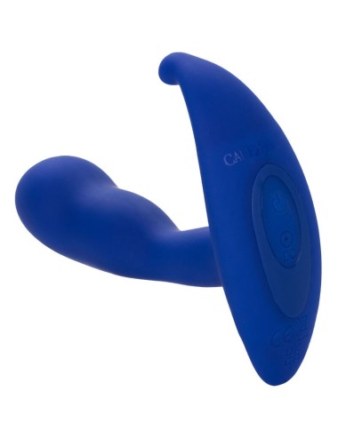 ADMIRAL - STIMOLATORE ANALE CURVO E VIBRATORE BLU
