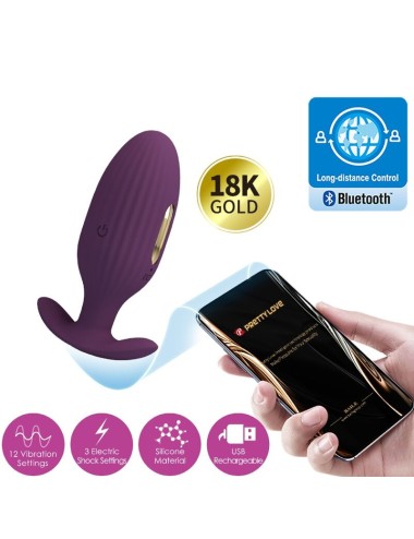 PRETTY LOVE - PLUG ANALE CONTROLLATO DA APP JEFFERSON VIOLA