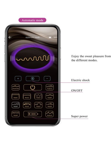 PRETTY LOVE - PLUG ANALE CONTROLLATO DA APP JEFFERSON VIOLA