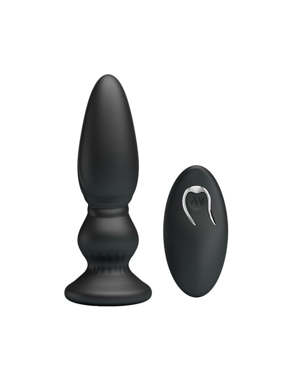 MR PLAY - POTENTE VIBRATORE TELECOMANDO PLUG ANALE NERO MR PLAY - POTENTE VIBRATORE TELECOMANDO PLUG ANALE NERO