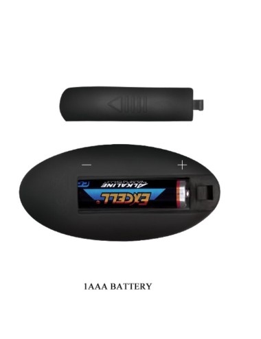 MR PLAY - POTENTE VIBRATORE TELECOMANDO PLUG ANALE NERO