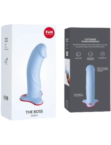 FUN FACTORY - THE BOSS DILDO REALISTICO BLU DOVE