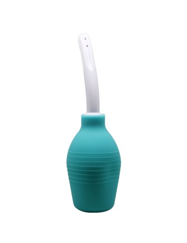 MR PLAY - DOCCIA ANALE IN GOMMA BLU PERA