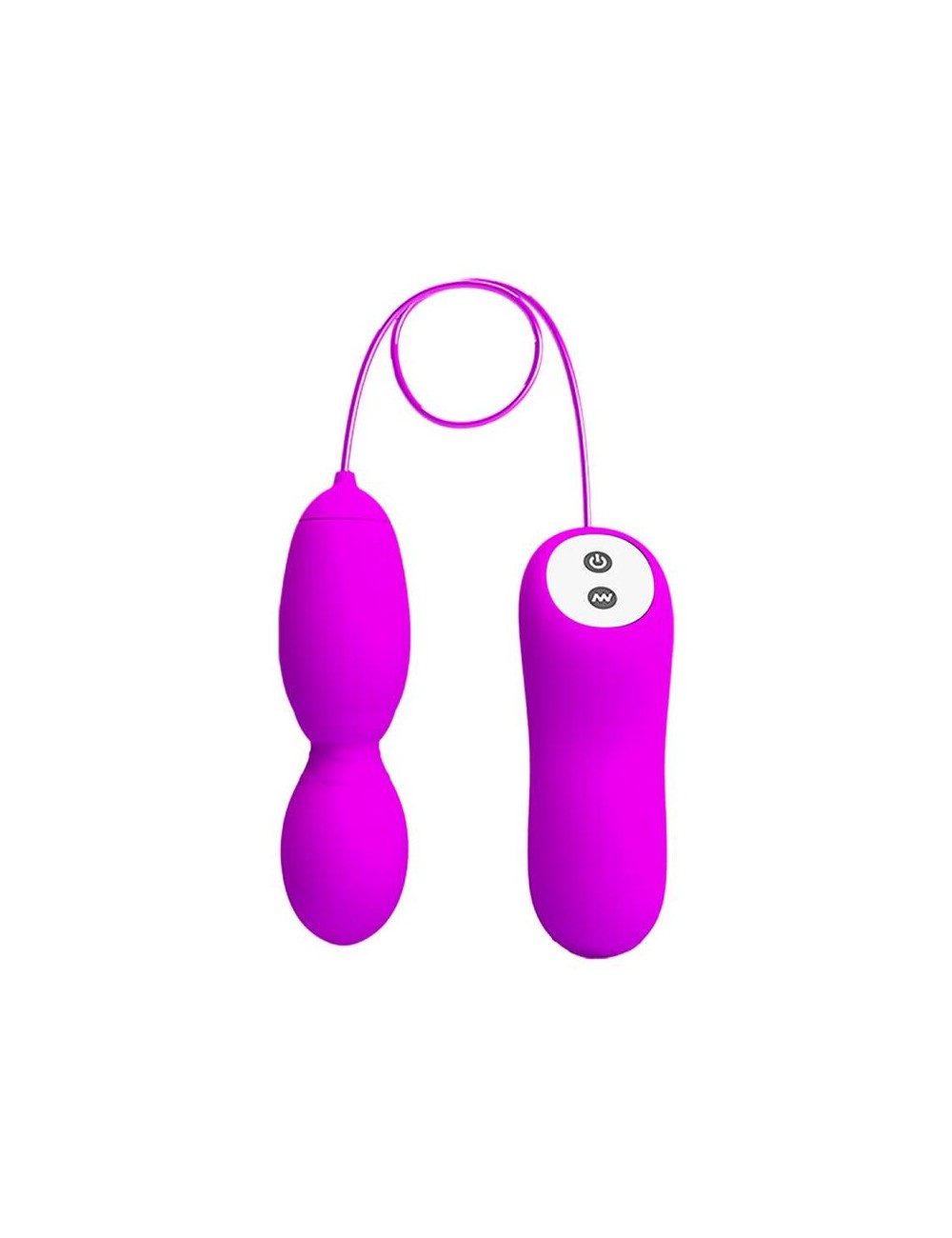PRETTY LOVE - MASSAGGIATORE VEGA A ROTAZIONE E VIBRAZIONE 12 FUNZIONI FUCSIA