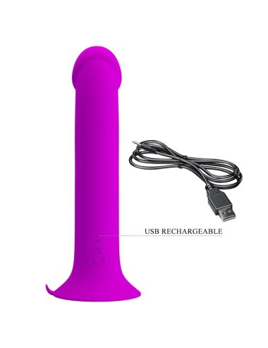 PRETTY LOVE - VIBRATORE MURRAY E STIMOLATORE DEL PUNTO G VIOLA