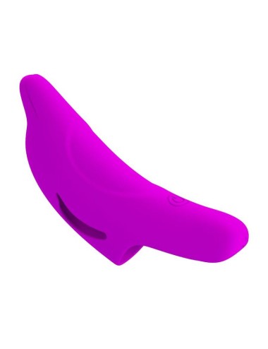 PRETTY LOVE - POTENTE STIMOLATORE DELLE DITA DELPHINI VIOLA