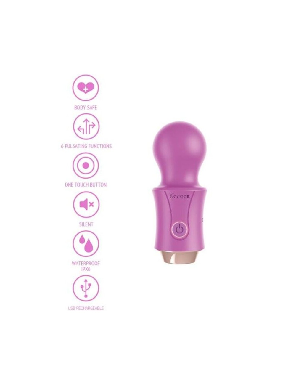 XOCOON - LA BACCHETTA DEL VIAGGIATORE FUCSIA XOCOON - LA BACCHETTA DEL VIAGGIATORE FUCSIA
