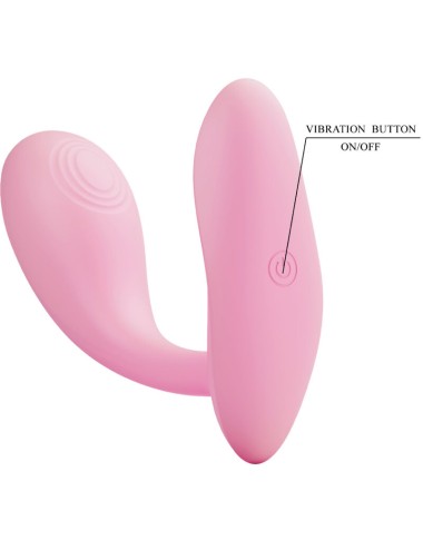 PRETTY LOVE - BAIRD G-SPOT 12 VIBRAZIONI RICARICABILE APP ROSA