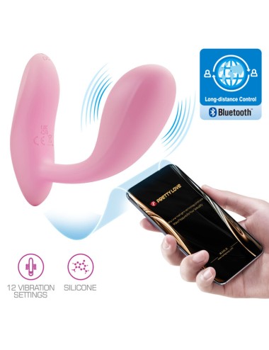 PRETTY LOVE - BAIRD G-SPOT 12 VIBRAZIONI RICARICABILE APP ROSA