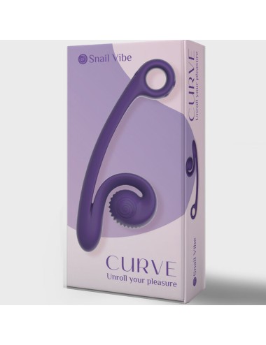 SNAIL VIBE - VIBRATORE CURVA VIOLA