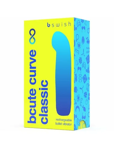 B SWISH - BCUTE CURVE INFINITE CLASSIC VIBRATORE IN SILICONE RICARICABILE GIALLO