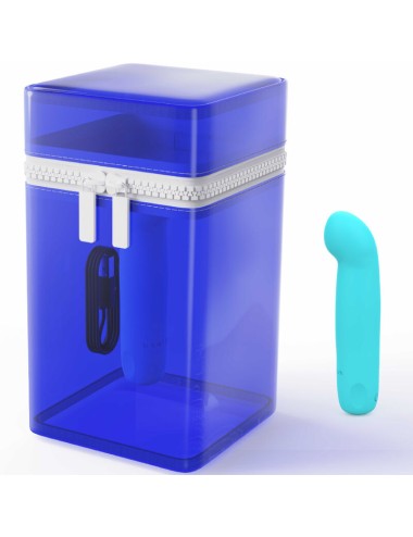 B SWISH - VIBRATORE RICARICABILE IN SILICONE BLU BCUTE CURVE INFINITE CLASSIC EDIZIONE LIMITATA