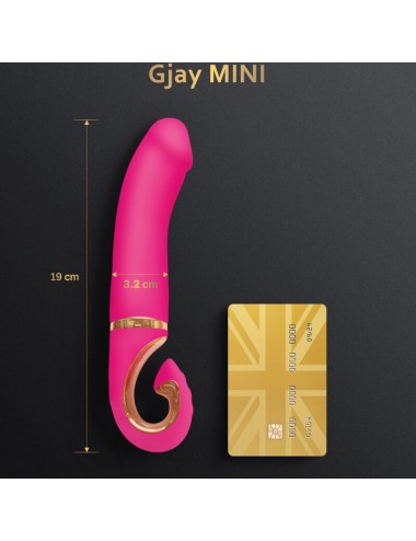G-VIBE - VIBRATORE IN SILICONE GJAY MINI ROSA