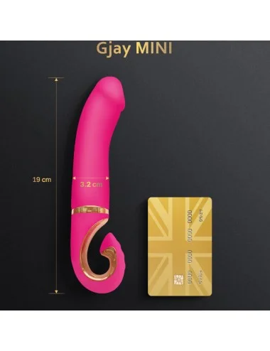 G-VIBE - VIBRATORE IN SILICONE GJAY MINI ROSA