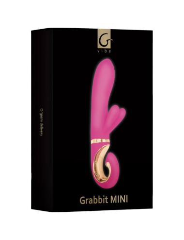 G-VIBE - VIBRATORE IN SILICONE GRABBIT MINI ROSA