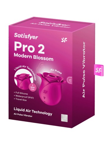 SATISFYER - AIR PULSE VIBRATORE MODERNO PRO 2 BLOSSOM