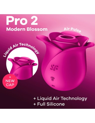 SATISFYER - AIR PULSE VIBRATORE MODERNO PRO 2 BLOSSOM
