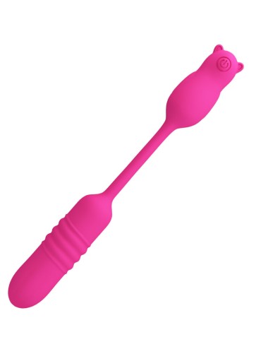 PRETTY LOVE - PROIETTORE VIBRANTE IN SILICONE ROSA