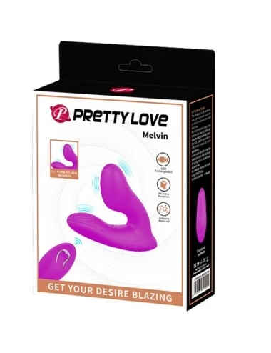 PRETTY LOVE - MASSAGGIATORE PER CLITORIDE MELVIN CON TELECOMANDO