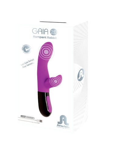 ADRIEN LASTIC - VIBRATORE GAIA 2.0 CONIGLIO VIOLA