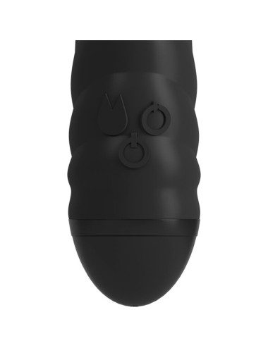 ADRIEN LASTIC - VIBRATORE TWISTER E MASSAGGIATORE ROTATORE CONIGLIO NERO